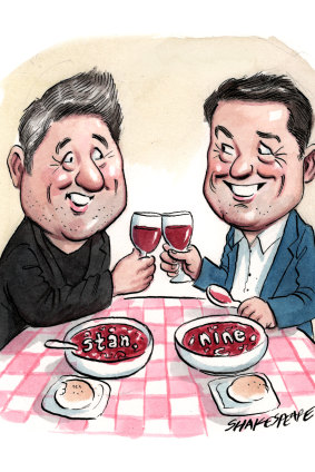 Mike Sneesby and Karl Stefanovic.
