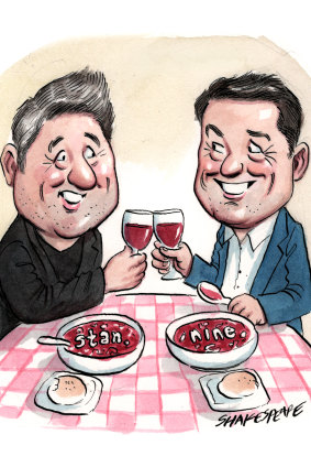 Mike Sneesby and Karl Stefanovic.