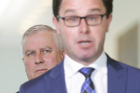 David Littleproud and Michael McCormack.