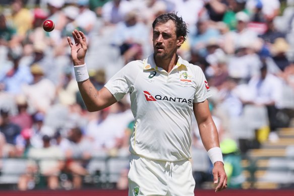 Mitchell Starc rescued Australia on Tuesday in Cape Town.