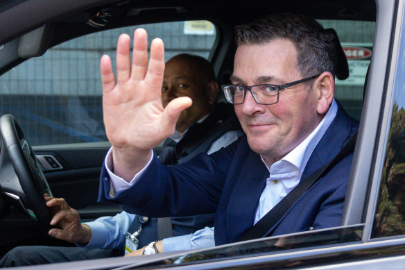 Former Victorian premier Daniel Andrews.