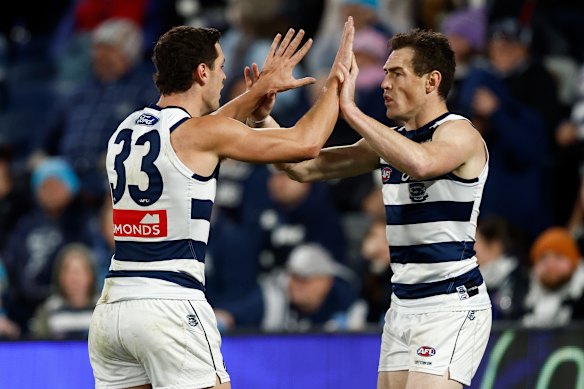 The champion Cat has been missing in recent matches as Geelong battle to hold on to a top four spot. 