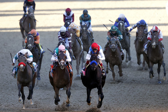 BetMakers is trying to spark a fixed odds revolution in US horse racing.
Pictured: the 2021 Kentucky Derby, America’s biggest horse race. 