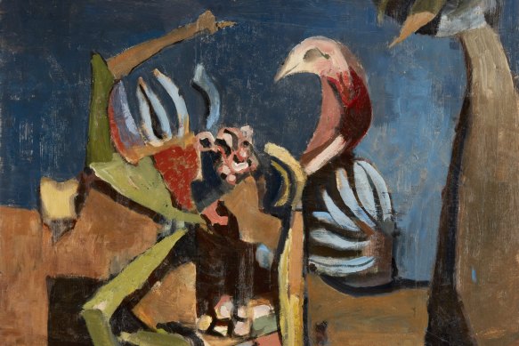 Carl Plate’s Ladys Fingers (1954) at Annette Larkin Fine Art.