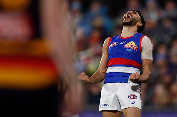 Arthur Jones had an impact in the second quarter in what could yet prove to be his final game for the Bulldogs.
