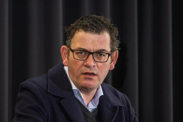 Victorian Premier Daniel Andrews. 