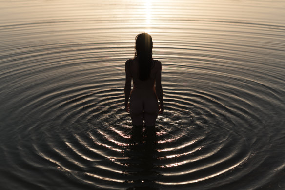 I’ve discovered that the more I step outside my comfort zone, the easier it gets. (Posed by model)  