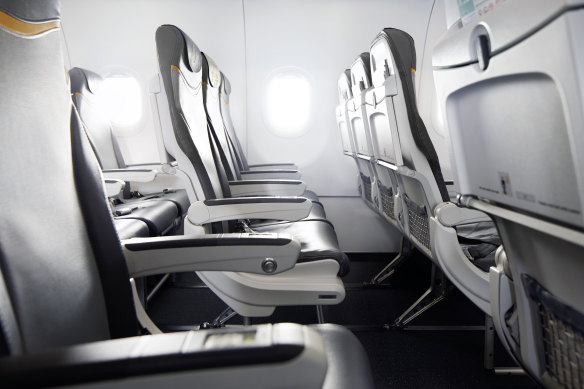 Condor’s economy seats do not recline.

