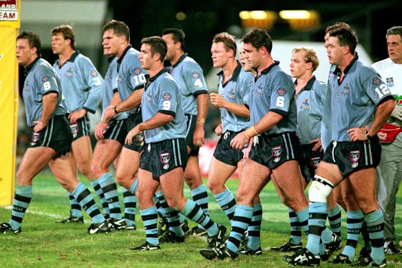 The Blues Brotherhood: NSW selected the same 17 players for the entire 1996 series.