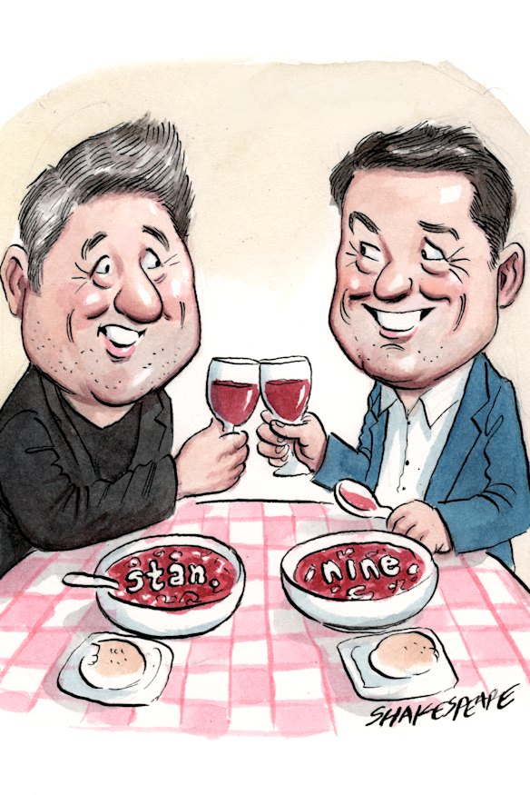Mike Sneesby and Karl Stefanovic.