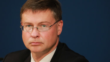 "We have made clear at every stage that we want to settle this long-running issue," EU Trade Commissioner Valdis Dombrovskis.