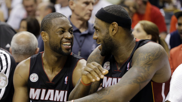 NBA LeBron James Dwyane Wade s kids to play ball together in