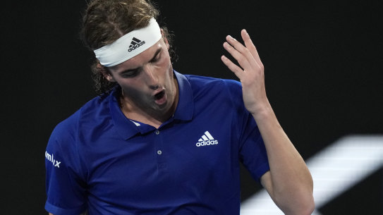 Stefanos Tsitsipas is no certainty to play the Australian Open.