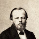 Fyodor Dostoevsky seen in 1865, he year before Crime and PUnishment was published.