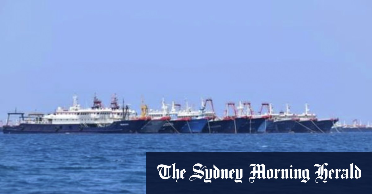 China își flexează mușchii odată cu sosirea a 220 de nave în largul Filipinelor