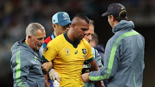 Out of form: Recovering from the head knock Kurtley Beale sustained against Georgia is just one of his challenges.