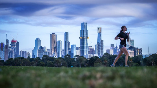Melbourne is on track to have about 25 per cent less public open space in two decades.