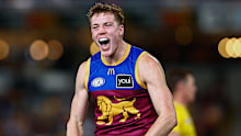 Logan Morris has re-signed with Brisbane.