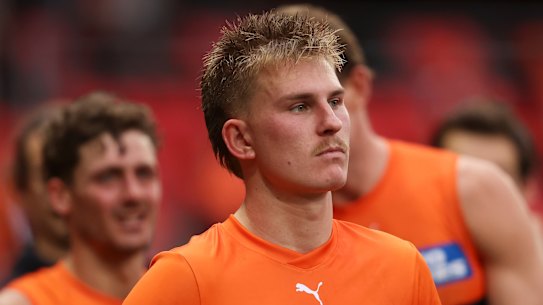 GWS player Josh Fahey was suspended for four matches. 