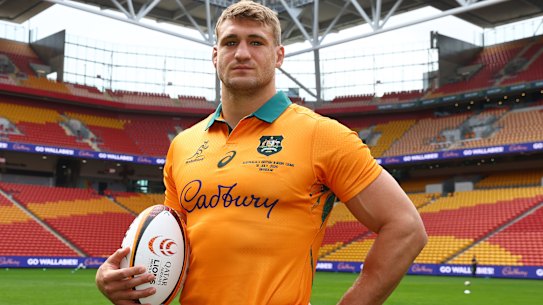 Nick Champion de Crespigny is the new Wallabies captain.