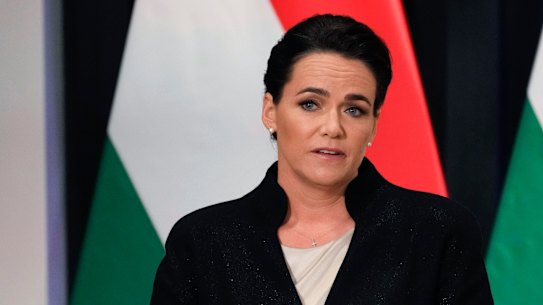 Hungarian President Katalin Novak has resigned from the largely ceremonial post.