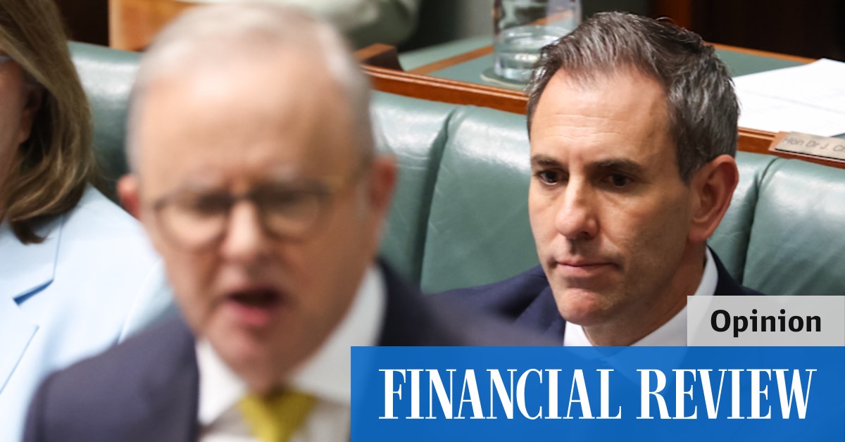 afr.com - Ed Shann - Albanese-Chalmers have sent economy in opposite direction of Hawke-Keating