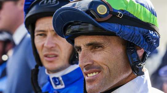     Jockey Grant Buckley.