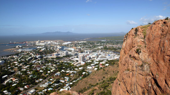 Townsville, as seen from Castle Hill.
