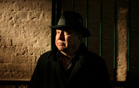 Poet, John Tranter photographed at his Balmain home, 2006.