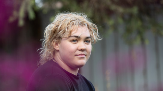 Secondary student Brigid Potter, 17, supports lowering the voting age. 