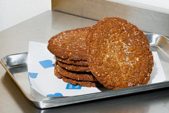 One for the crunchy fans: Baker Bleu's Anzac biscuits.