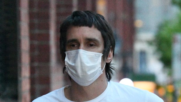 Richard Pusey after being granted bail in October 2020.