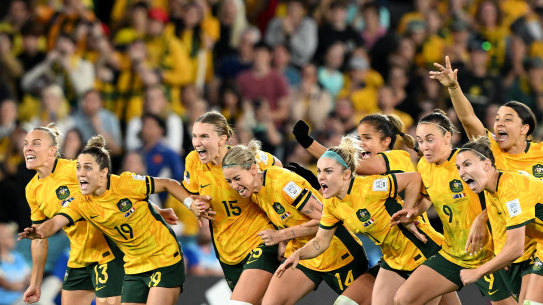 The Matildas were watched by millions on Saturday night.