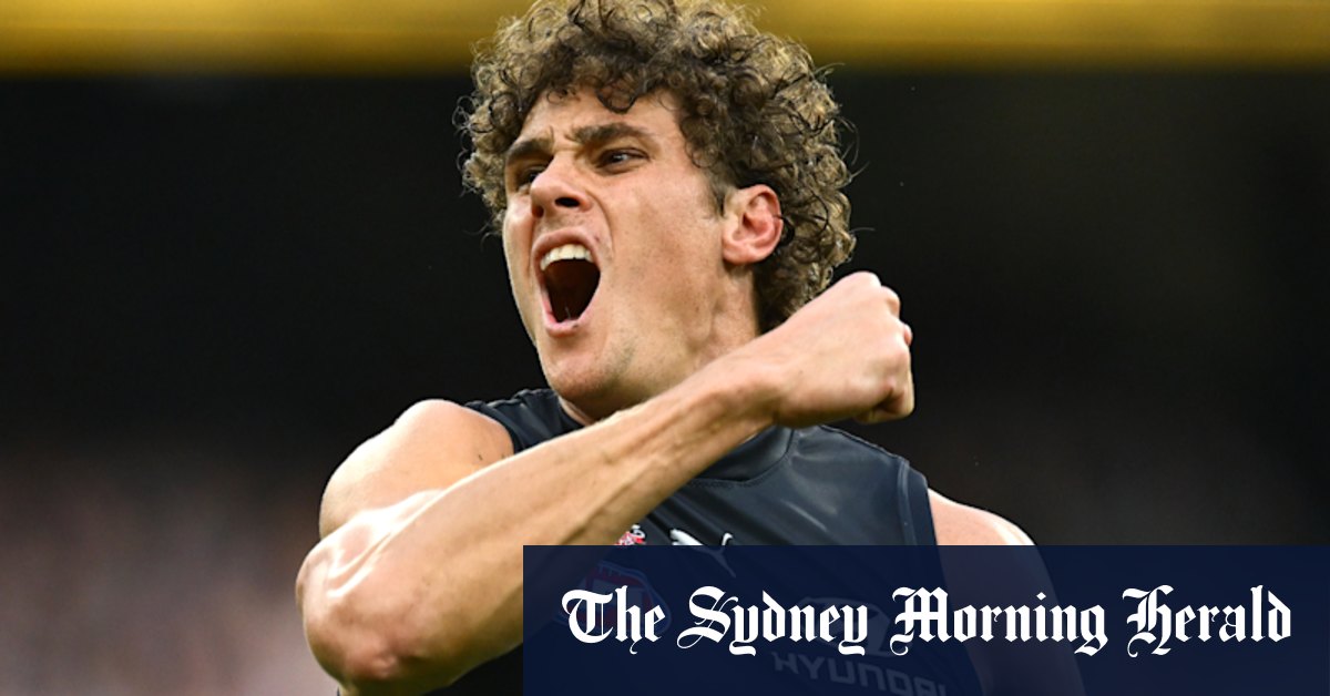 ‘He’ll be at Carlton’: Voss says Blues won’t listen to offers for Curnow