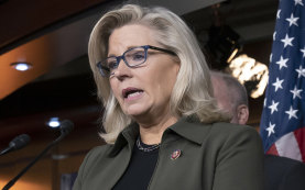 Liz Cheney is facing backlash from her Republican colleagues for voting to impeach Trump.