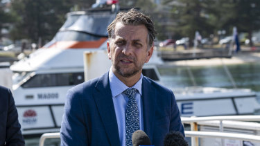 Transport Minister Andrew Constance.
