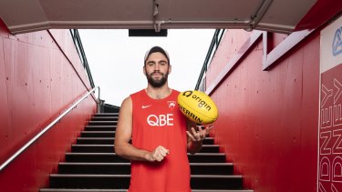 Paddy McCartin has been a revelation for the Swans this year.