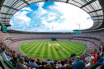 Big crowds have often flocked to the MCG for day-night games in January.