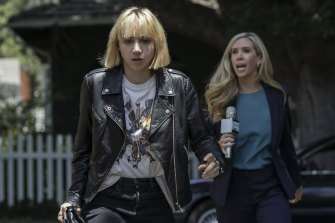 Zoe Kazan and Kate Lister in Clickbait.