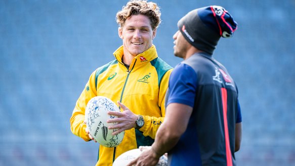 Subdued: The Wallabies have come in for fierce criticism this week. 