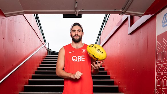 Paddy McCartin has been a revelation for the Swans this year.