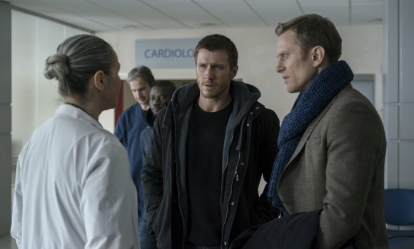 Patrick Heusinger as Nick Durand and Neil Jackson as Jack Byrne in Absentia. 
