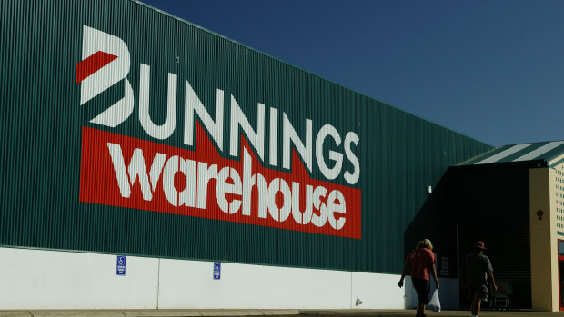 The costly Bunnings expansion saw executive pay packets fall. 
