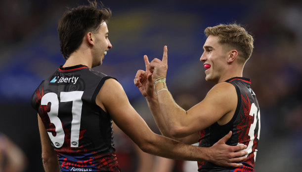 Nic Martin, Matt Guelfi and everyone at Essendon are enjoying their resurgence.