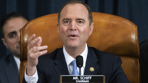 House Intelligence Committee Chairman Adam Schiff said he took witness intimidation "very seriously".