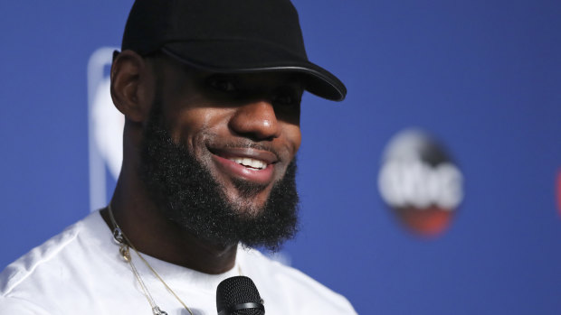 Hollywood bound: NBA superstar LeBron James if off to the Lakers ... but what will that really achieve for LA?