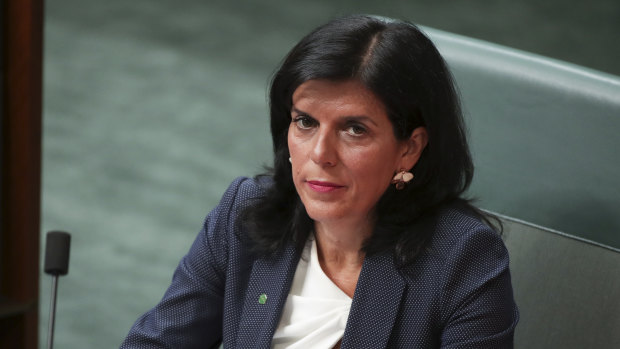 Liberal MP Julia Banks was an outsider to the party before the last election.