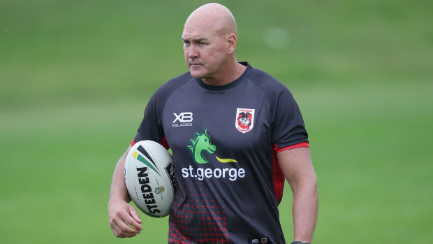 Wary McGregor: The Dragons boss is preparing for a blockbuster despite the Warriors first defeat. 