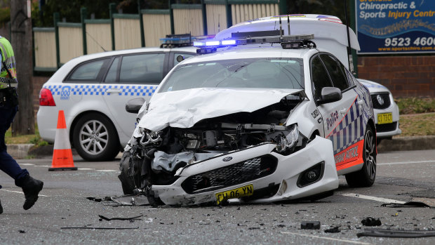 Police have confirmed the car involved in the crash was travelling at high speeds before the crash. 