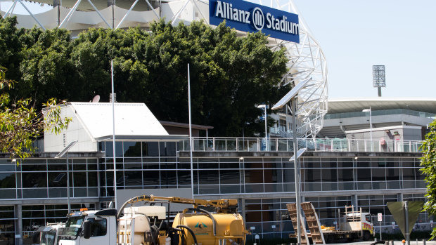 Minor works have begun towards the demolition of Aussie Stadium. But a local community group is desperately fighting in court to stop the knock-down.